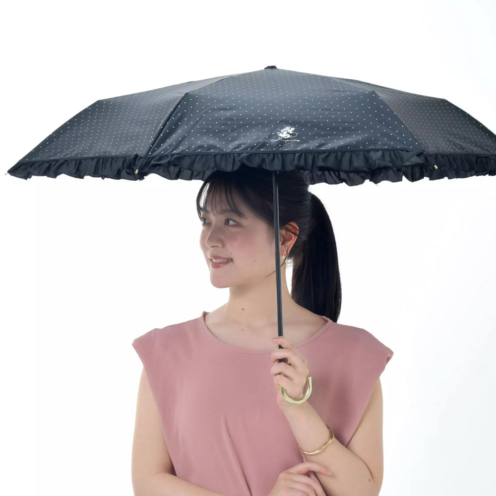 JDS - SHINY DAY x Minnie Mouse Folding Umbrella for Sunny or Rainy Day with Charm (Release Date: Apr 8, 2025)