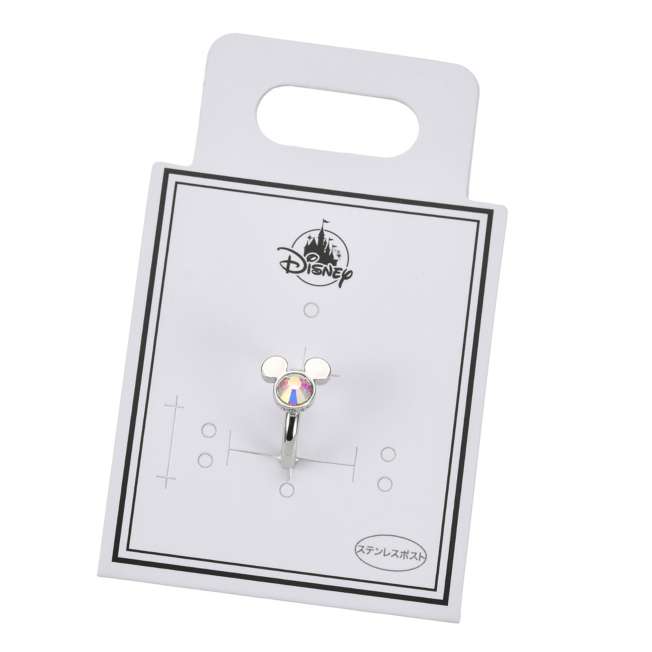 JDS - Mickey Aurora Stone Icon Earrings (Single Ear)