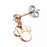 JDS - Minnie Aurora Stone Icon Earrings (Single Ear)