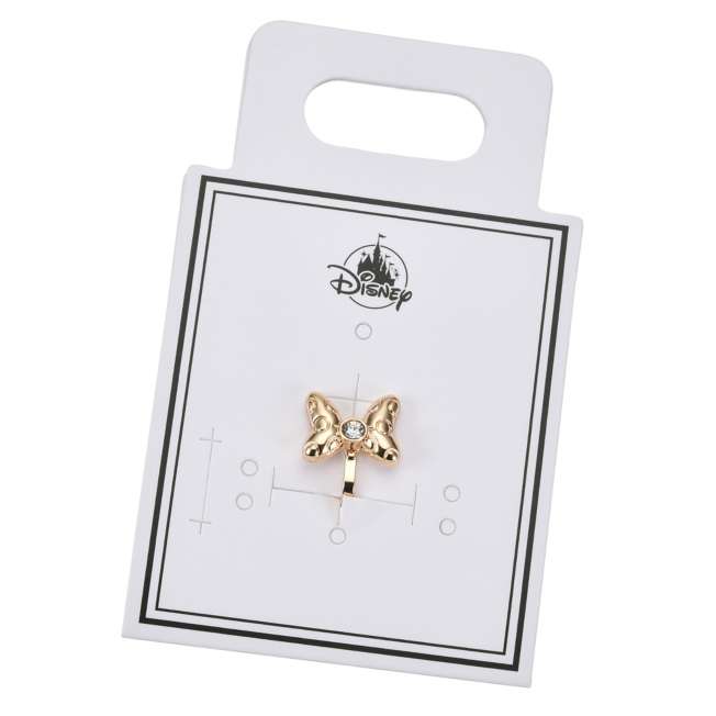 JDS - Minnie Mouse Dot Ribbon Earrings (Single)