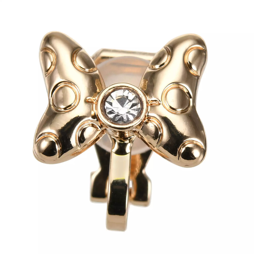 JDS - Minnie Mouse Dot Ribbon Earrings (Single)