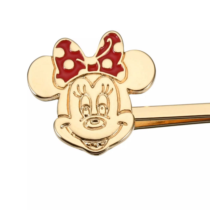JDS - Minnie Face Metal Color Hairpin