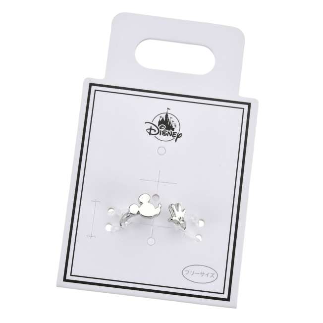 JDS - Mickey Mouse Face & Hanf Fork Ring