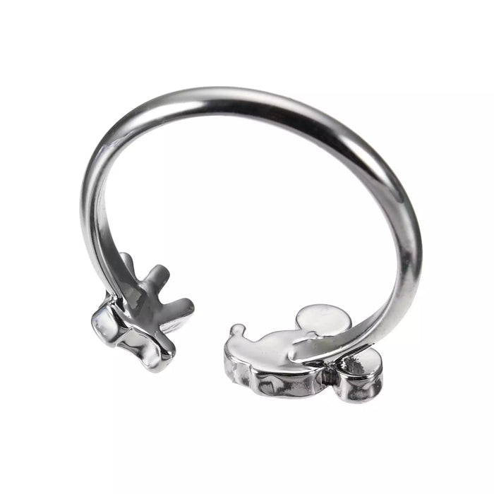 JDS - Mickey Mouse Face & Hanf Fork Ring