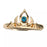 JDS - Elsa Tiara Color Stone Ring