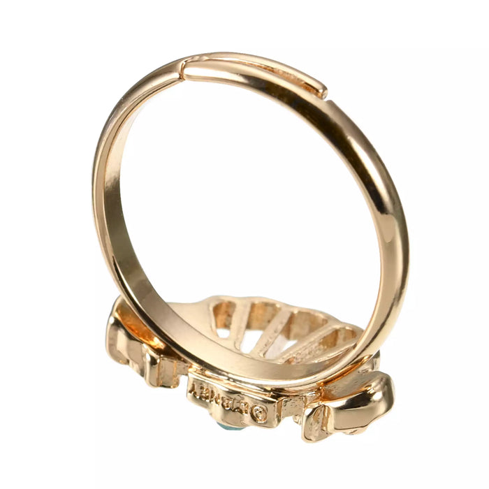 JDS - Flounder Rings, Shell, Color Stone Ring