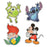 JDS - Sticker Collection x Disney Character Pito Vol.2 Die Cut Stickers