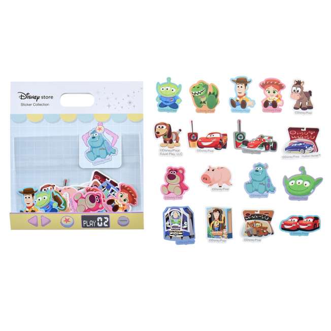 JDS - Sticker Collection x Disney & Pixar "Flake Crane Game' Stickers