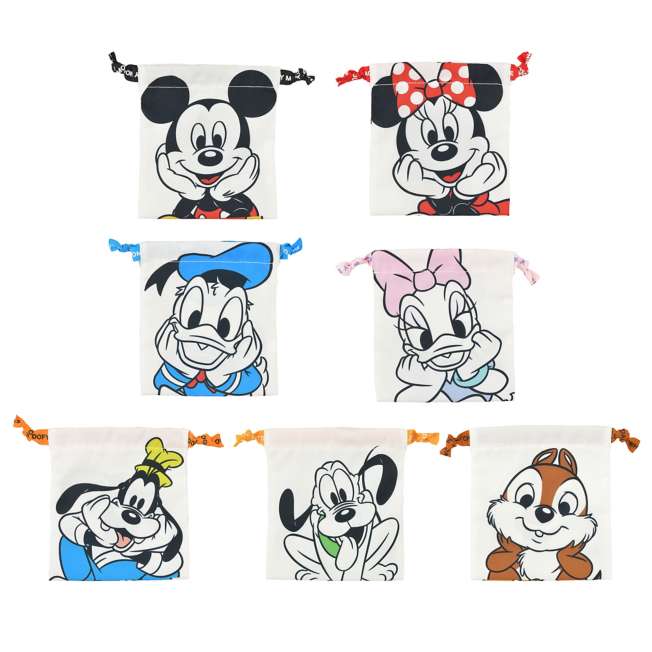 JDS - Mickey & Friends "Name Logo" Secret Drawstring Bag