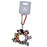 JDS - Key Chain Fes x Mickey & Friends Plastic Bottle Holder with Carabiner
