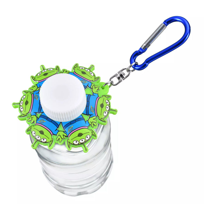 JDS - Key Chain Fes x Little Green Men/Aliens Plastic Bottle Holder with Carabiner