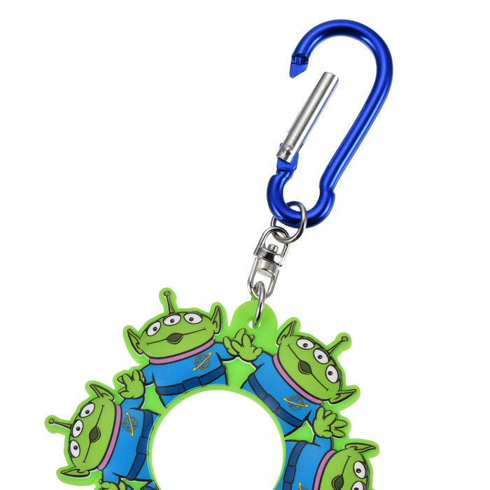 JDS - Key Chain Fes x Little Green Men/Aliens Plastic Bottle Holder with Carabiner