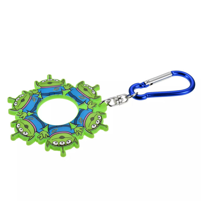 JDS - Key Chain Fes x Little Green Men/Aliens Plastic Bottle Holder with Carabiner
