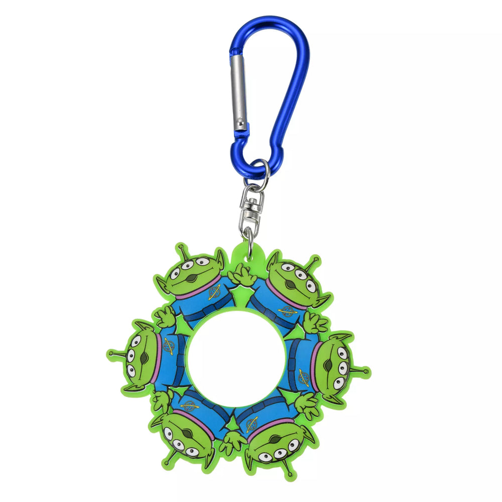 JDS - Key Chain Fes x Little Green Men/Aliens Plastic Bottle Holder with Carabiner