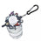 JDS - Key Chain Fes x Tim Burton's The Nightmare Before Christmas Plastic Bottle Holder with Carabiner