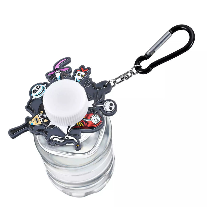 JDS - Key Chain Fes x Tim Burton's The Nightmare Before Christmas Plastic Bottle Holder with Carabiner