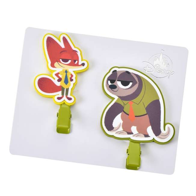 JDS - MAEGAMI Hair Zakka x Nick Wilde & Flash Hair Clip Set