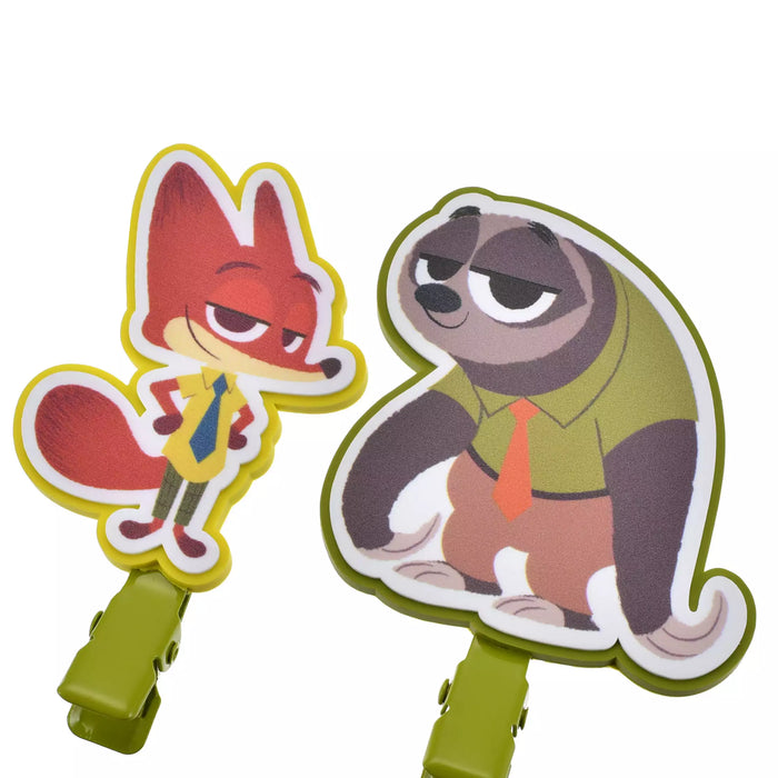 JDS - MAEGAMI Hair Zakka x Nick Wilde & Flash Hair Clip Set