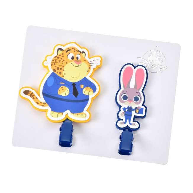 JDS - MAEGAMI Hair Zakka x Judy Hopps & Officer Clawhauser Hair Clip Set