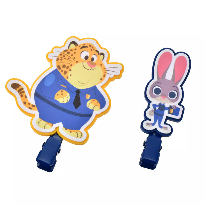 JDS - MAEGAMI Hair Zakka x Judy Hopps & Officer Clawhauser Hair Clip Set