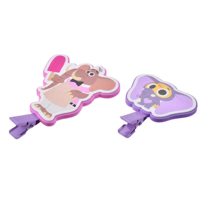 JDS - MAEGAMI Hair Zakka x Elephant Finnick & Jerry Jumbo Jr. Hair Clip Set