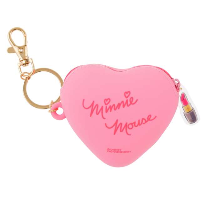 JDS - Key chain Fes x Minnie Mouse "Pouch Type Heart Makeup" Key Holder/Keychain