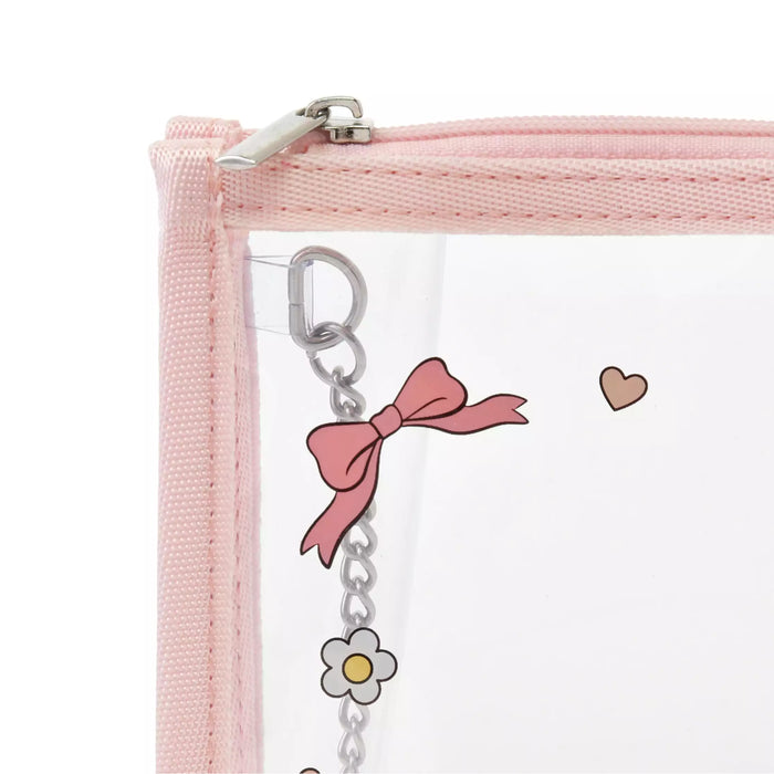 JDS - Minnie Mouse Clear Pouch with Carabiner