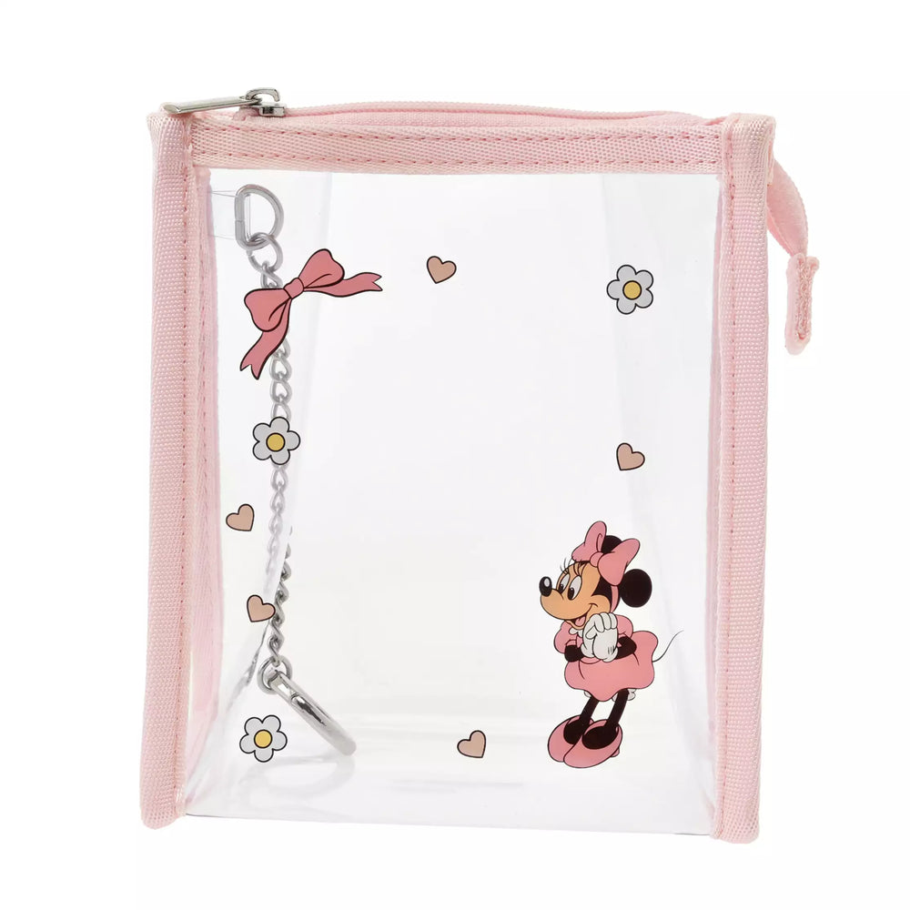 JDS - Minnie Mouse Clear Pouch with Carabiner