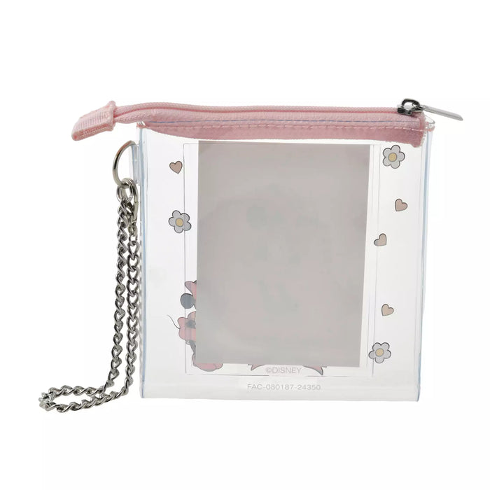 JDS - Minnie Mouse "Clear Chain Type with Card" Pouch