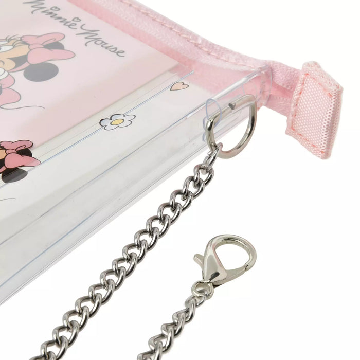 JDS - Minnie Mouse "Clear Chain Type with Card" Pouch