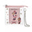 JDS - Minnie Mouse "Clear Chain Type with Card" Pouch
