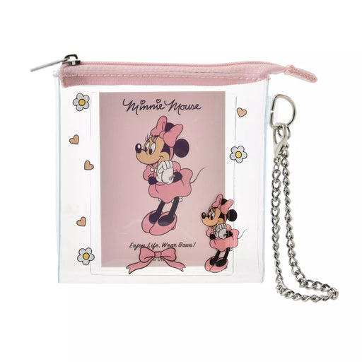 JDS - Minnie Mouse "Clear Chain Type with Card" Pouch