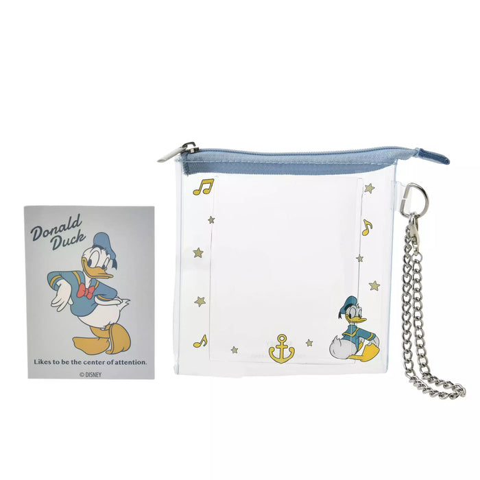 JDS - Donald Duck "Clear Chain Type with Card" Pouch