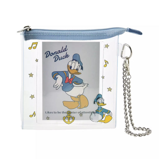 JDS - Donald Duck "Clear Chain Type with Card" Pouch