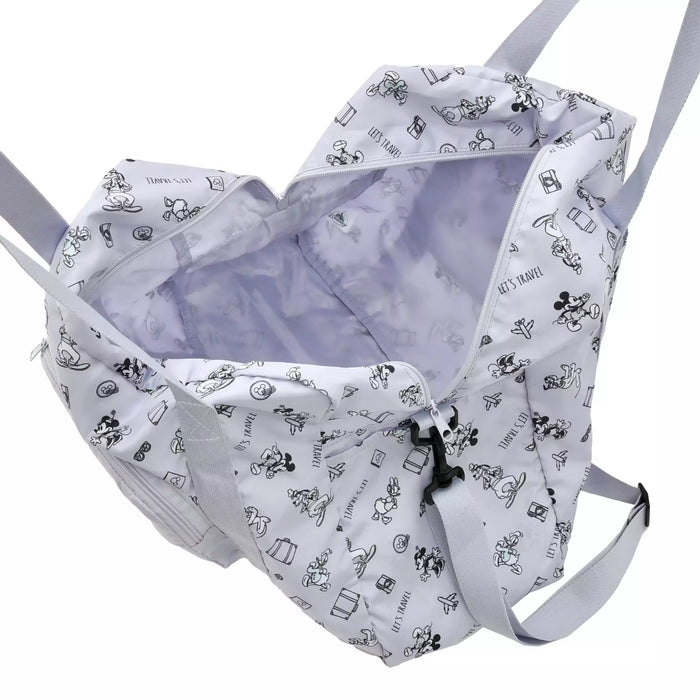 JDS - Disney Travel x Mickey & Friends 2WAY Pocketable Tote Bag  (Release Date: Apr 15, 2025)