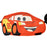JDS - Lightning McQueen Die Cut Shoulder Bag for Kids