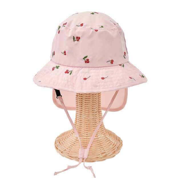 JDS - Minnie Hat with Embroidery, Cherry, Pink, Size 54 for Kids