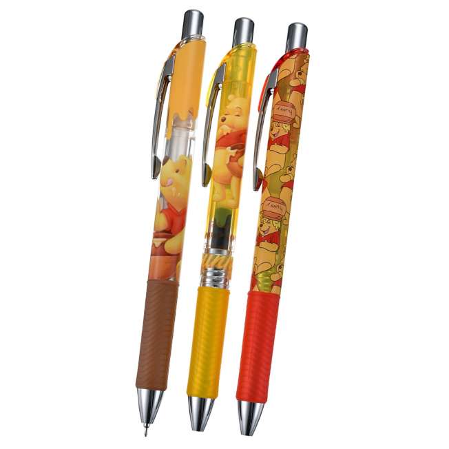 JDS - Honey Day 2025 x Winnie the Pooh Pentel EnerGel 0.5 Gel Ink Ballpoint Pens Set (Release Date: Jul 29, 2025)