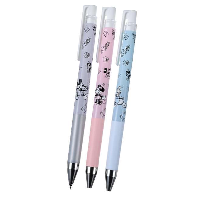 JDS - Mickey & Friends "Let's Travel" Juice Up 0.4 Gel Ink Ballpoint Pen Set