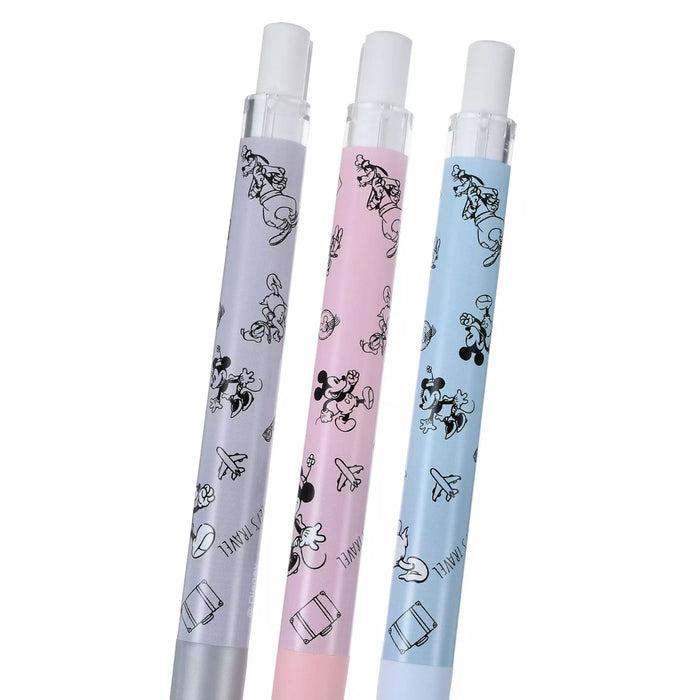 JDS - Mickey & Friends "Let's Travel" Juice Up 0.4 Gel Ink Ballpoint Pen Set