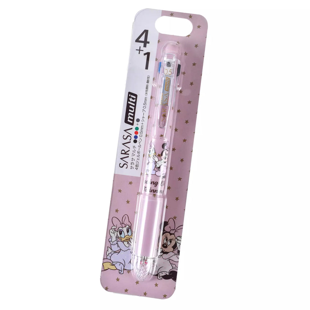 JDS - Minnie & Daisy Sarasa Multi 0.5 Gel Ballpoint Pen and Mechanical Pencil