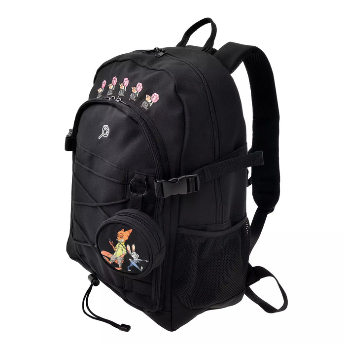 JDS - Zootopia Comic Style x Judy Hopps & Nick Wilde Lemming Businessman Backpack with Pouch (Release Date: Aug 5, 2025)