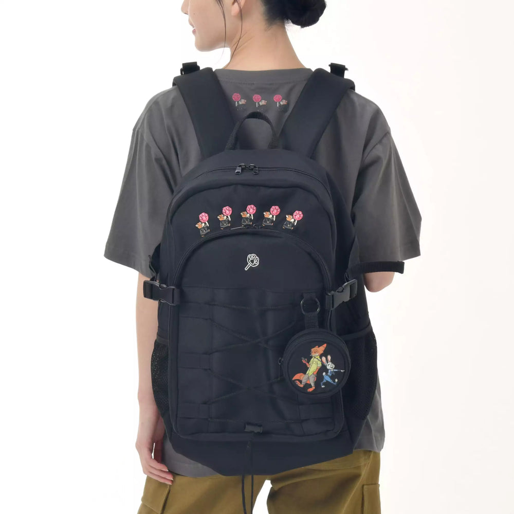 JDS - Zootopia Comic Style x Judy Hopps & Nick Wilde Lemming Businessman Backpack with Pouch (Release Date: Aug 5, 2025)