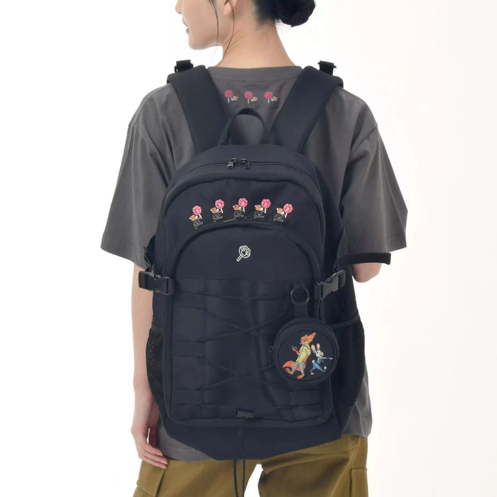 JDS - Zootopia Comic Style x Judy Hopps & Nick Wilde Lemming Businessman Backpack with Pouch (Release Date: Aug 5, 2025)