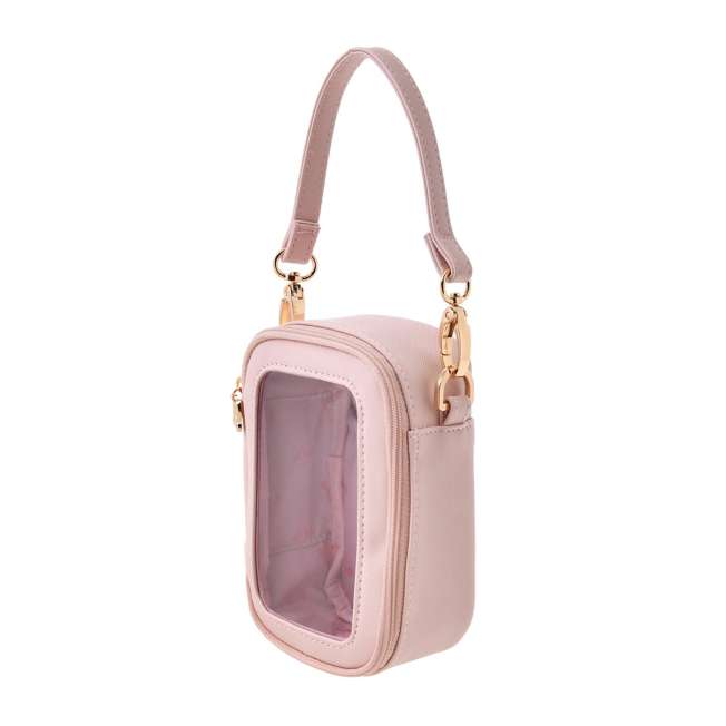 JDS - Minnie Mouse Pouch with Strap, Clear Window, One Color