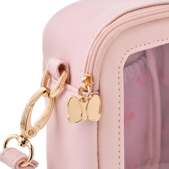 JDS - Minnie Mouse Pouch with Strap, Clear Window, One Color