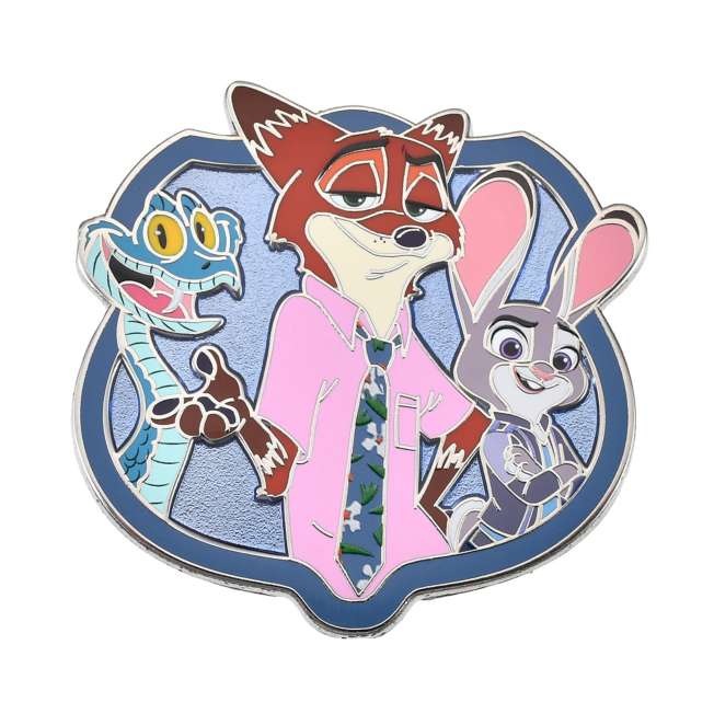 JDS - Zootopia 2 Collection x Judy Hopps, Nick Wilde, Gary Pin Badge (Release Date: Nov 28, 2025)