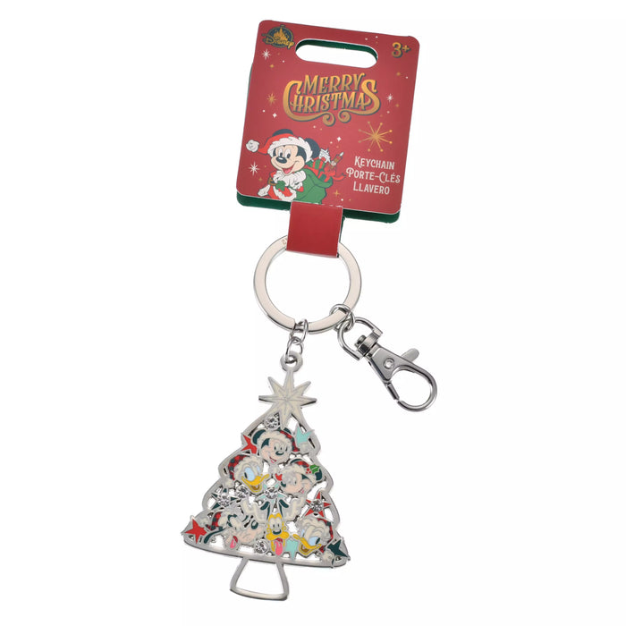 JDS -  2025 Disney Christmas Mickey & Friends x Mickey & Friends Christmas Tree Keychain  (Release Date: Nov 4, 2025)