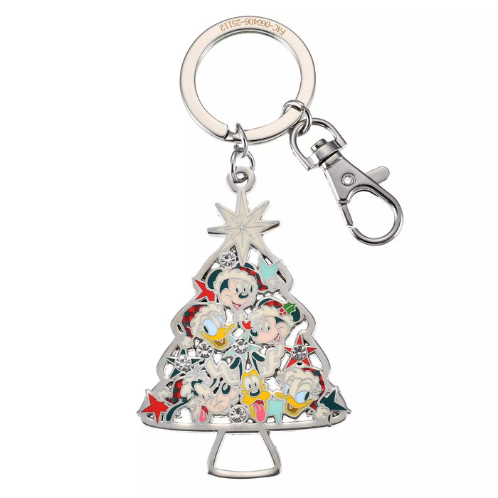 JDS -  2025 Disney Christmas Mickey & Friends x Mickey & Friends Christmas Tree Keychain  (Release Date: Nov 4, 2025)