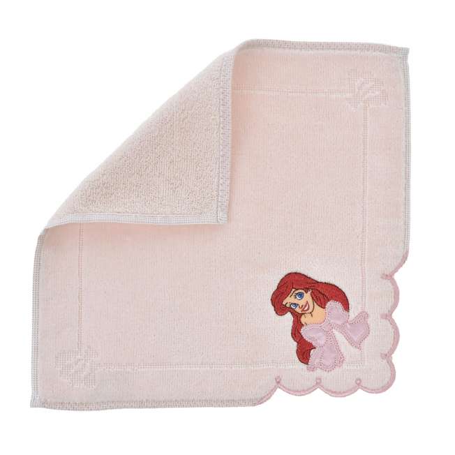 JDS - Disney Princess Ariel Ribbon Scallop Mini Towel